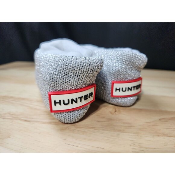 Hunter Boot Socks Dove grey Kids Medium - Picture 4 of 5